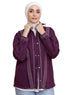 Violet Gabardine Jacket 1 - Khotwh