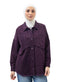 Violet Gabardine Jacket 5 - Khotwh