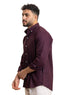 Violet Linen Shirt - Khotwh