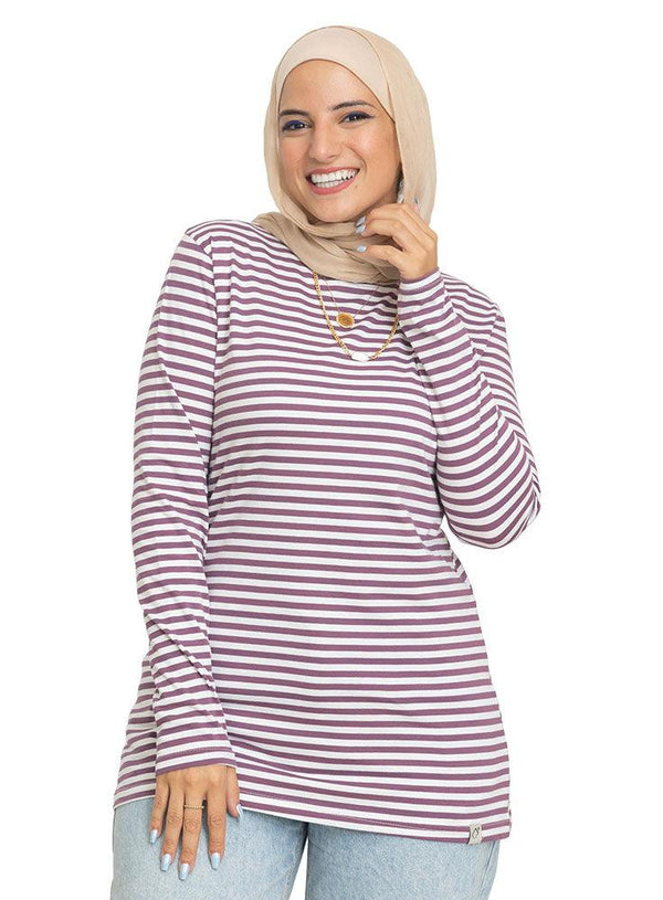 Violet Lines Long Sleeve - Khotwh