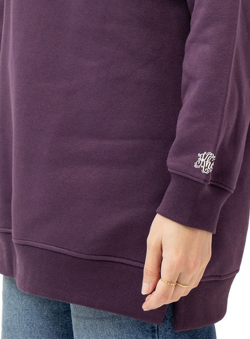 Violet Long V - Over Size Sw - Round - Khotwh