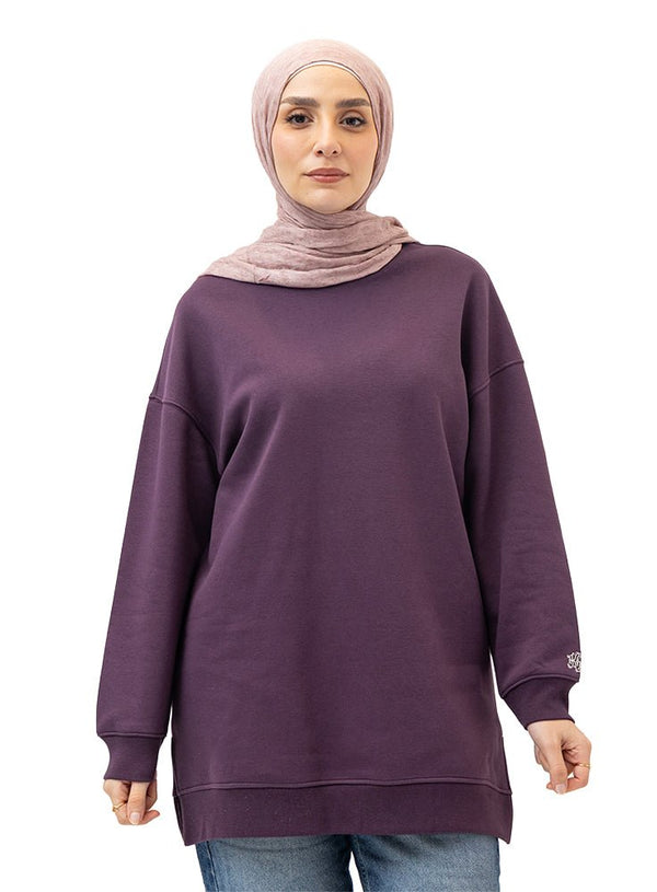 Violet Long V - Over Size Sw - Round - Khotwh
