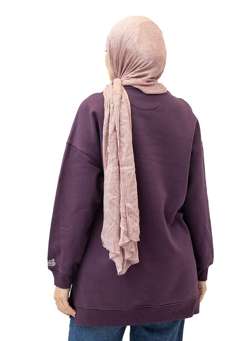 Violet Long V - Over Size Sw - Round - Khotwh