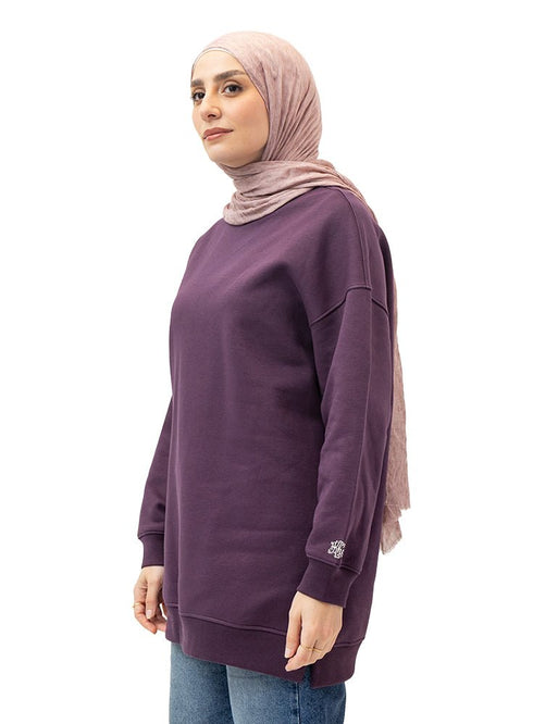 Violet Long V - Over Size Sw - Round - Khotwh