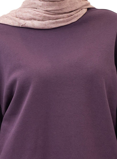 Violet Long V - Over Size Sw - Round - Khotwh