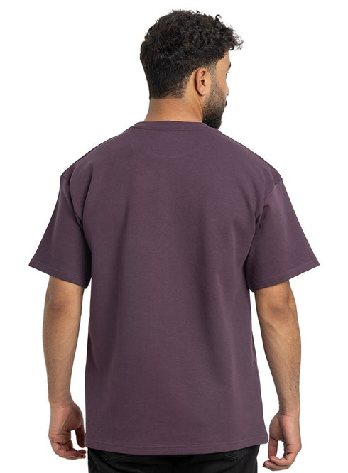 Violet NP - Over Size Round T-Shirt - Khotwh