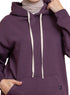 Violet Over Size Hoodie - Khotwh