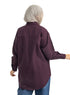 Violet Over Size Oxford Shirt - Khotwh