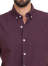 Violet Oxford Half Shirt - Khotwh