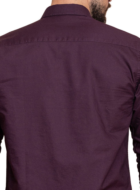 Violet Oxford Shirt - Khotwh