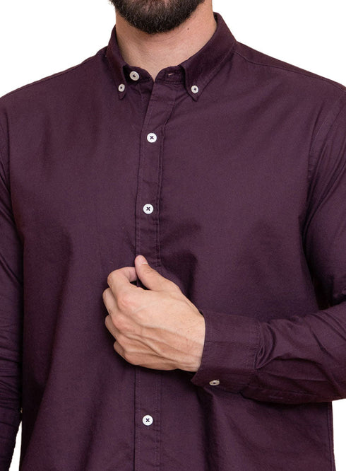 Violet Oxford Shirt - Khotwh