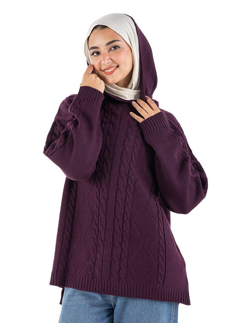Violet plexus Hoodie Pullover - Khotwh