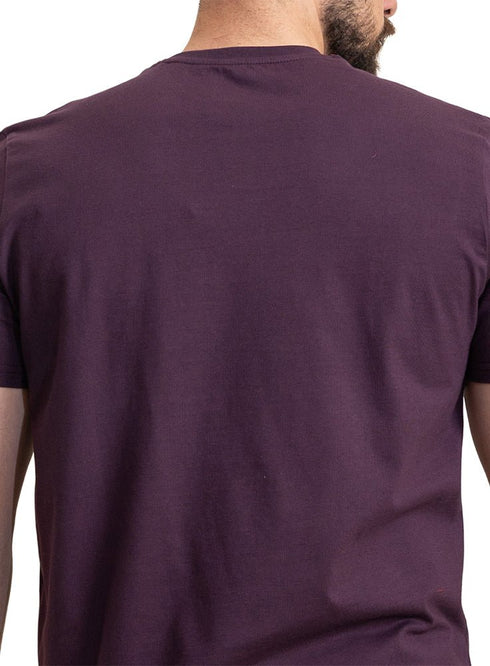 Violet Relaxed Round T-Shirt - Khotwh