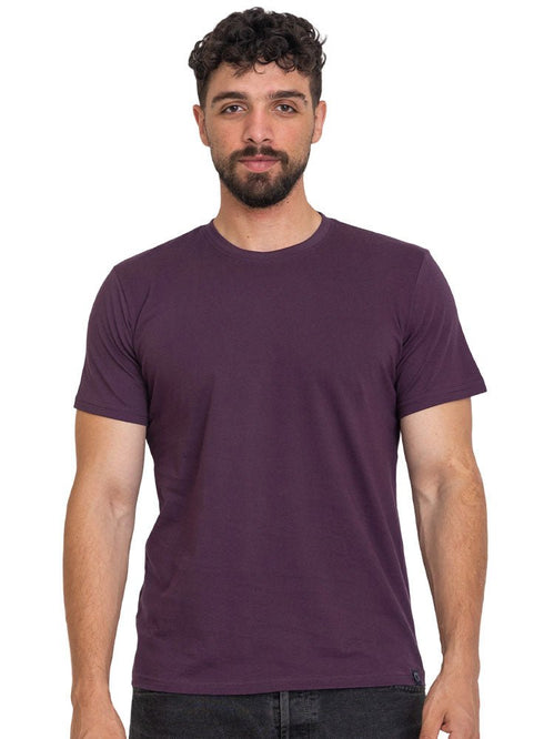 Violet Round T-shirt - Khotwh