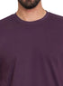 Violet Round T-shirt - Khotwh