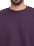 Violet V - Squares O.S Round T-Shirt - Khotwh