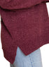Violet Velvet V - Over Size Pullover - Khotwh
