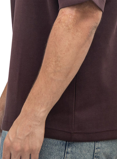 violet Design 3071 NF-Polo Neck T-Shirt