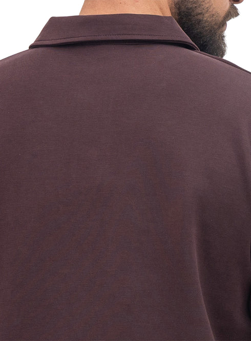 violet Design 3071 NF-Polo Neck T-Shirt