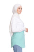 Vivid Green Half Striped Long - Sleeve - Khotwh