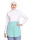 Vivid Green Half Striped Long - Sleeve - Khotwh