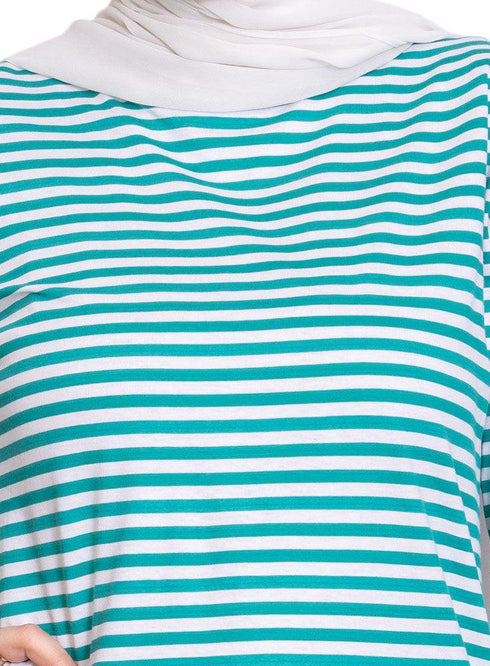 Vivid Green Lines Long Sleeve - Khotwh