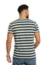 W - Cilantro Striped Round T-shirt - Khotwh