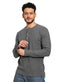 W - Forest Grey Henley - Khotwh