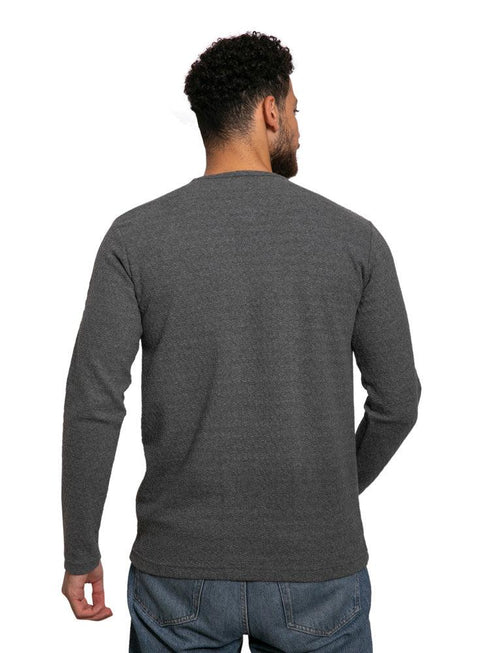 W - Forest Grey Henley - Khotwh