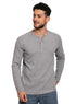 W - Grey Henley - Khotwh