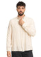 W - Latte Linen Shirt - Khotwh