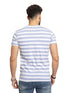 W - Lavander Striped Round T-Shirt2 - Khotwh