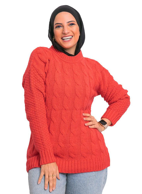 Watermelon B - Plexus Pullover - Khotwh