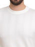 White Design 7512Knit Rount T-Shirt