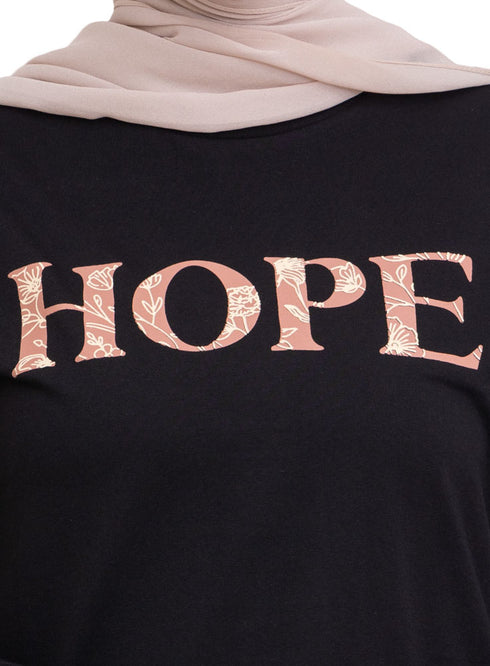 Black Printed Long-Sleeve Design 8