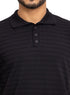 Black Design 1159Knit Polo Neck S-T-Shirt
