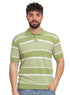 تي شيرت بولو مضفر - تصميم 1169 -مينت