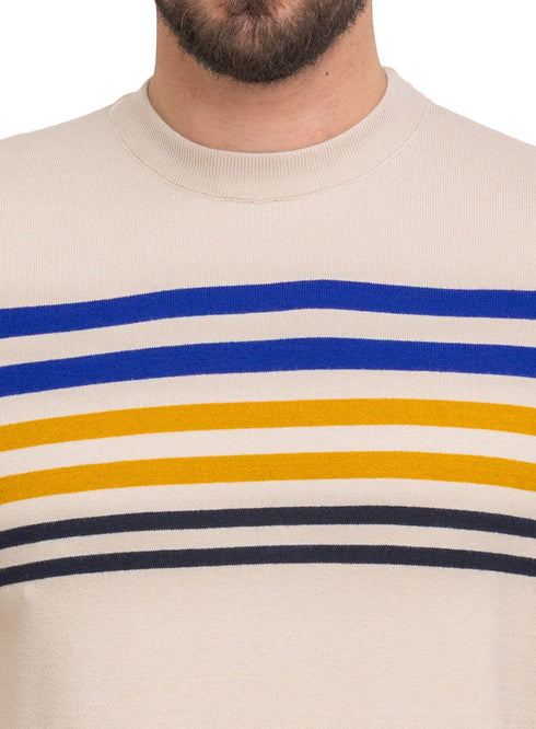 تي شيرت مطبوع - تصميم 7522- بيج