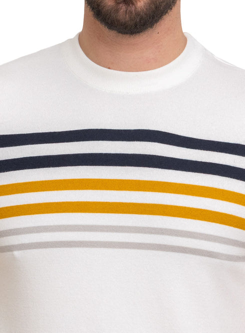 تي شيرت مطبوع - تصميم 7522- أبيض