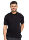 Black Design 1157Knit Polo Neck-T-Shirt