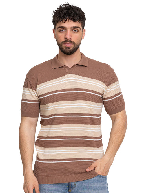 Wood Design 01005Knit Polo Neck-T-Shirt