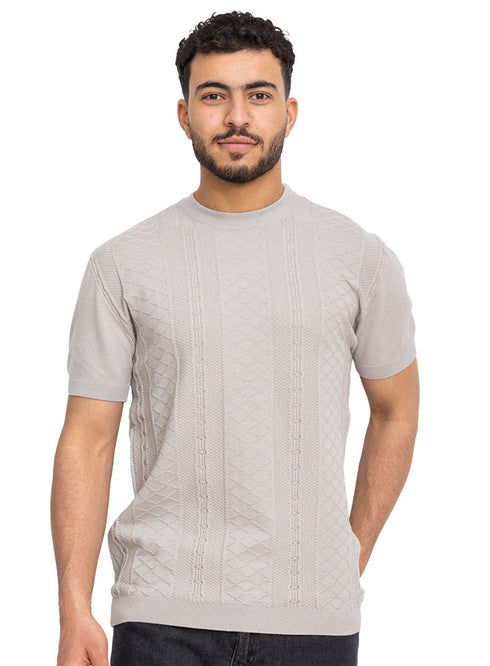 Silver Design 7536Knit Rount T-Shirt