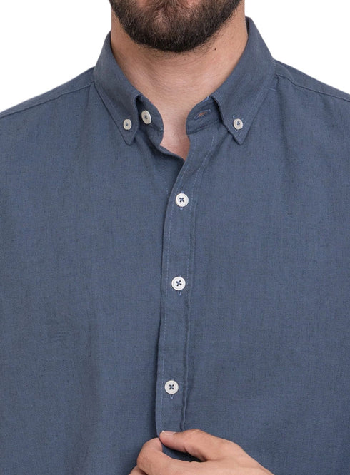 Storm Weather Linen Shirt