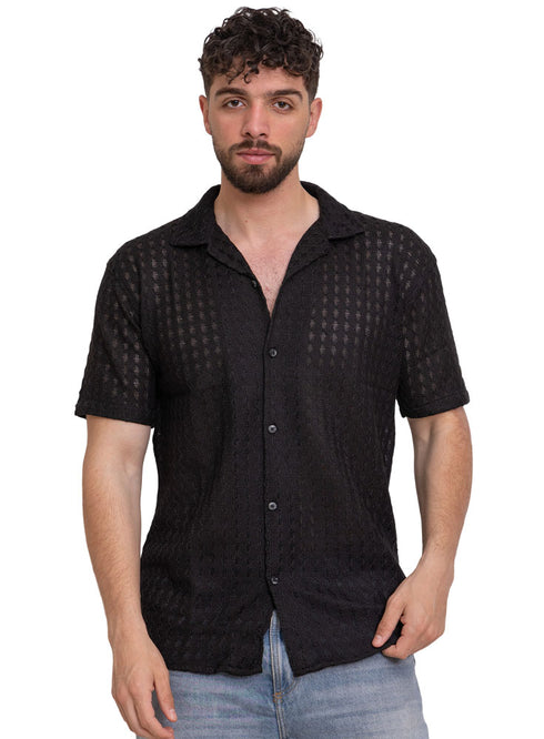 قميص تصميم 9057 -أسود