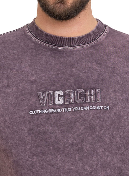 Brick Red Design 3777VIG-O-S Round T-shirt