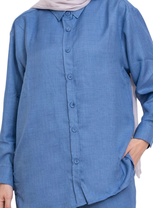 سوت كتان في - جينز