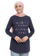 Indigo Printed Long-Sleeve Design 3