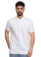 White Basic Polo - Khotwh