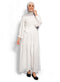 White Basic Summer Dress - Khotwh