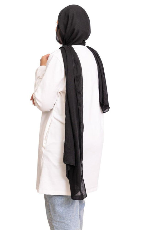 White Basic Tunic - Khotwh